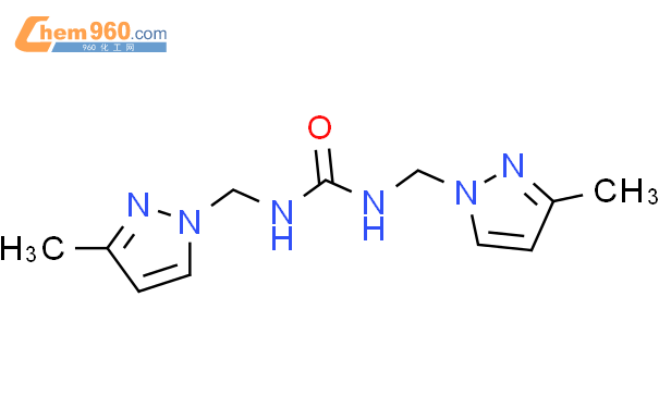 Urea N N Bis Methyl H Pyrazol Yl Methyl Mol