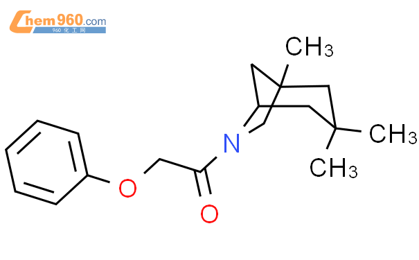 850364-36-2,6-AZABICYCLO[3.2.1]OCTANE, 1,3,3-TRIMETHYL-6-(PHENOXYACETYL ...