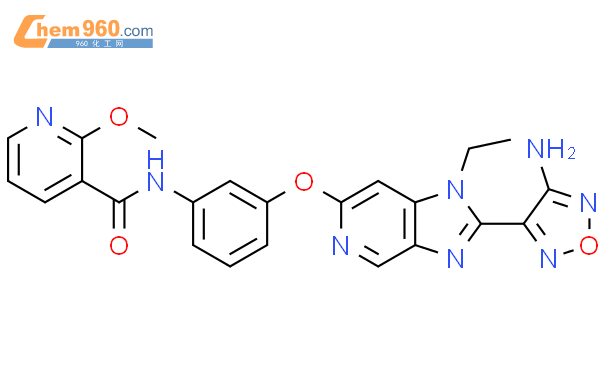 850665 71 3 3 Pyridinecarboxamide N 3 2 4 Amino 1 2 5 Oxadiazol 3