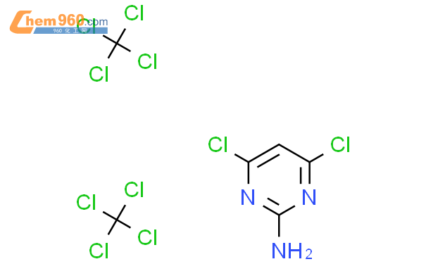 2 PYRIMIDINAMINE 4 6 DICHLORO COMPD WITH TETRACHLOROMETHANE 1 2 价格 CAS号 850836 39 4 960化工网