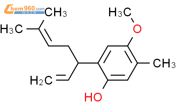 Phenol Ethenyl Methyl Pentenyl Methoxy