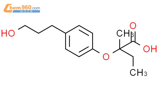 2-甲基-2-[4-(3-羟基丙基)苯氧基]丁酸