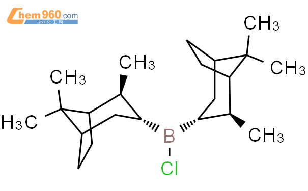 (-)-二异松蒎基氯硼烷结构式图片|85116-37-6结构式图片