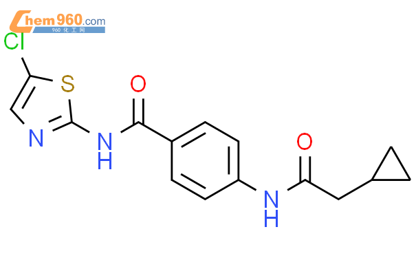 Benzamide N Chloro Thiazolyl Cyclopropylacetyl