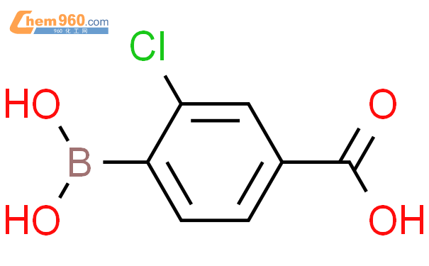 4-羧基-2-氯苯硼酸