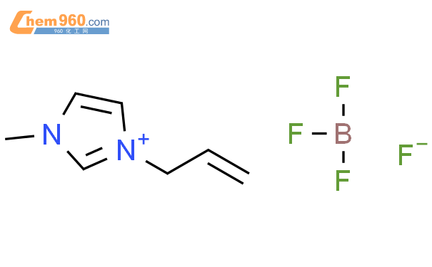 1-烯丙基-3-甲基咪唑四氟硼酸盐结构式图片|851606-63-8结构式图片