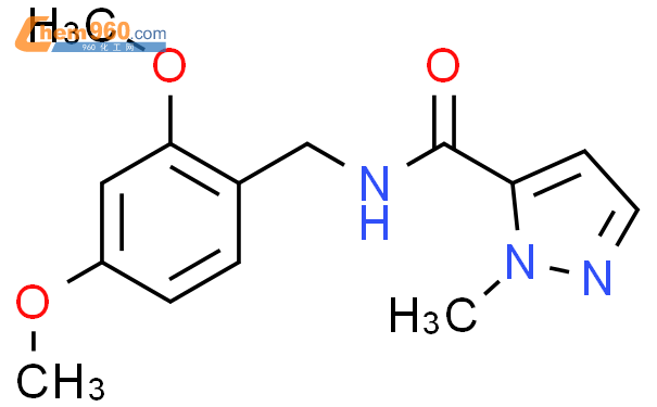 H Pyrazole Carboxamide N Dimethoxyphenyl Methyl Methyl Cas