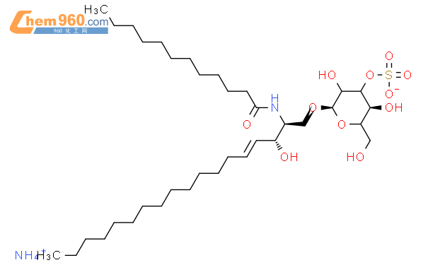 azanium,[(2R,5S)-2-[(E,2S,3R)-2-(dodecanoylamino)-3-hydroxyoctadec-4-enoxy]-3,5-dihydroxy-6-(hydroxymethyl)oxan-4-yl] sulfate