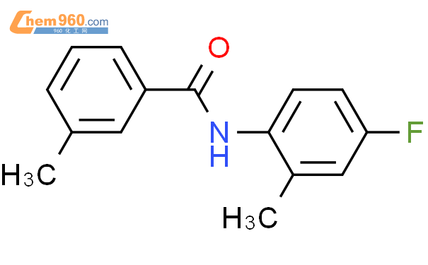 N-(4-氟-2-甲基苯基)-3-甲基苯甲酰胺