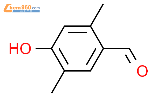 2,5-二甲基-4-羟基苯甲醛结构式图片|85231-15-8结构式图片