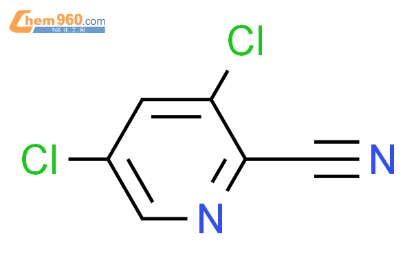 3,5-二氯-2-氰基吡啶结构式图片|85331-33-5结构式图片