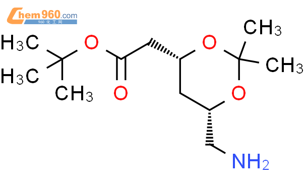 (4R-顺式)-6-氨甲基-2,2-二甲基-1,3-二氧六环-4-乙酸叔丁酯