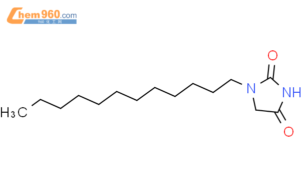 1-十二烷基乙内酰脲结构式图片|85391-28-2结构式图片