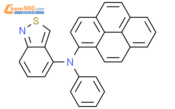 854494-29-4_2,1-Benzisothiazol-4-amine, N-phenyl-N-1-pyrenyl-CAS号 ...