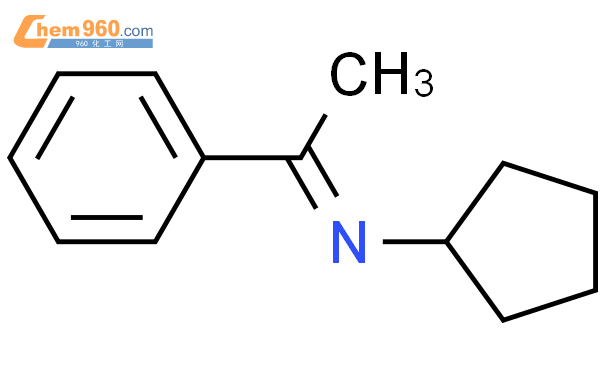 855299-36-4,CYCLOPENTANAMINE, N-(1-PHENYLETHYLIDENE)-化学式、结构式、分子式、mol ...