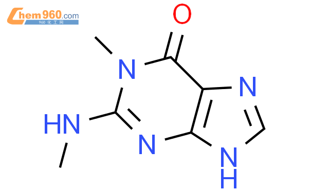 1,9-二氢-1-甲基-2-(甲基氨基)-6H-嘌呤-6-酮