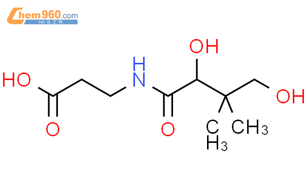 Dihydroxy Dimethyl Butanoyl Amino Propanoic Acid Mol