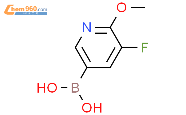 5-氟-6-甲氧基吡啶-3-硼酸结构式图片|856250-60-7结构式图片