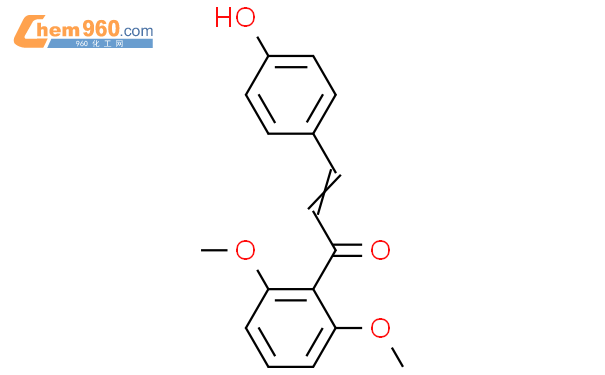 2-Propen-1-one, 1-(2,6-dimethoxyphenyl)-3-(4-hydroxyphenyl)-