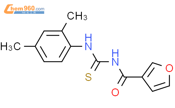 856906 49 5 3 FURANCARBOXAMIDE N 2 4 DIMETHYLPHENYL AMINO THIOXOMETHYL CAS号 856906 49 5 3