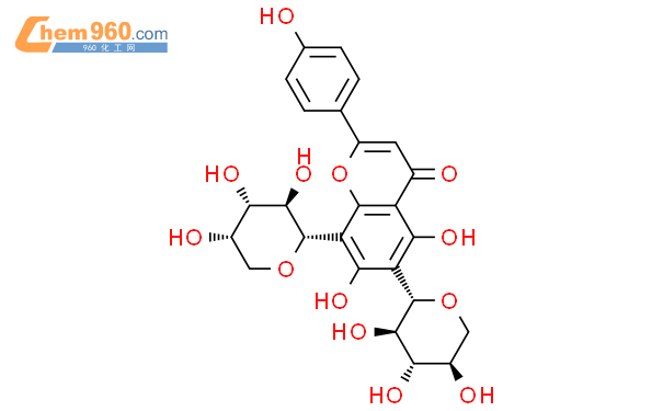 芹菜素-6-C-β-D-吡喃木糖基-8-C-α-L-吡喃阿拉伯糖苷