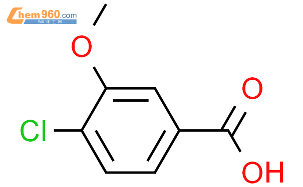 4-氯-3-甲氧基苯甲酸结构式图片|85740-98-3结构式图片