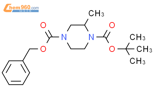S-1-N-BOC-4-N-CBZ-2-甲基哌嗪