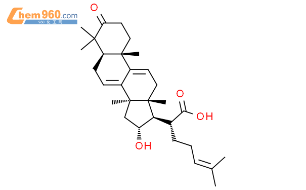 16α-hydroxy-3-oxo-lanosta-7,9(11),24-trien-21-oic acid