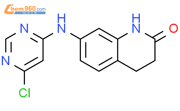 862461 95 8 7 6 chloro 4 pyrimidinyl amino 3 4 dihydro 2 1H Quinolinone化学式结构式分子式mol 960化工网