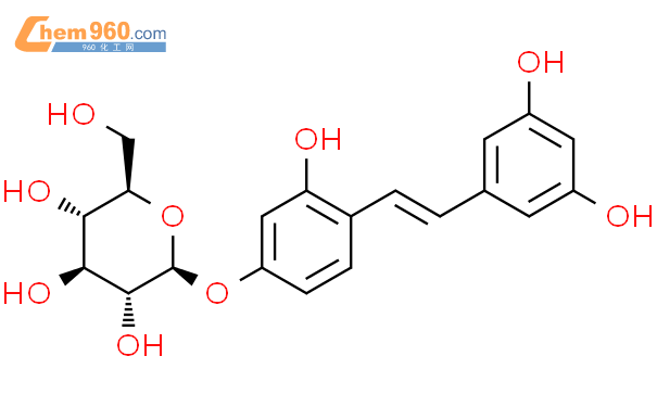氧化白藜芦醇-4'-O-β-D-葡萄糖苷