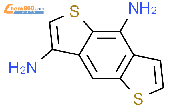 863993-63-9,Benzo[1,2-b:4,5-b']dithiophene-3,8-diamine化学式、结构式、分子式、mol ...