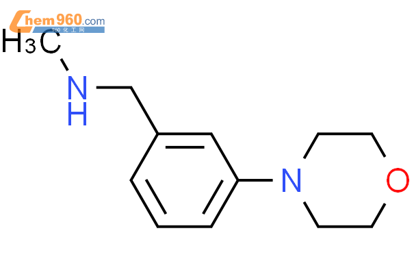 N-甲基-n-(3-吗啉-4-基苄基)胺