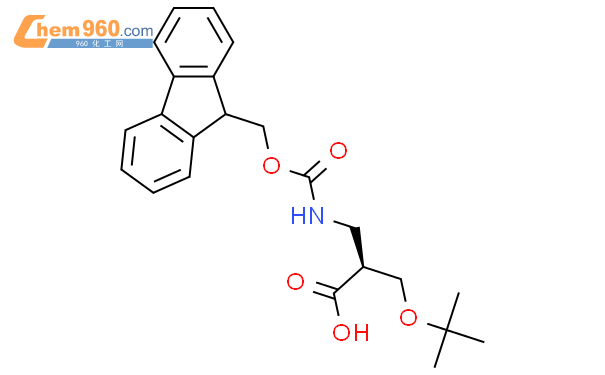 （S） -3-（（（9H-氟-9-基）甲氧基）羰基）氨基）-2-（叔丁氧基甲基）丙酸结构式图片|865152-44-9结构式图片