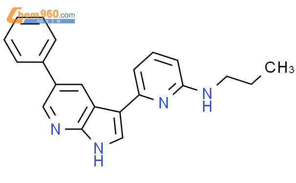 866543-25-1_2-PYRIDINAMINE, 6-(5-PHENYL-1H-PYRROLO[2,3-B]PYRIDIN-3-YL ...