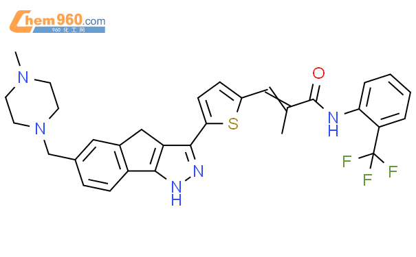 866852 44 0 2 Propenamide 3 5 1 4 dihydro 6 4 methyl 1 piperazinyl 