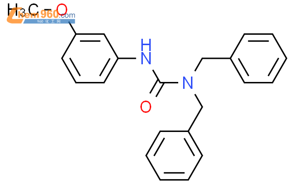 Urea N Methoxyphenyl N N Bis Phenylmethyl