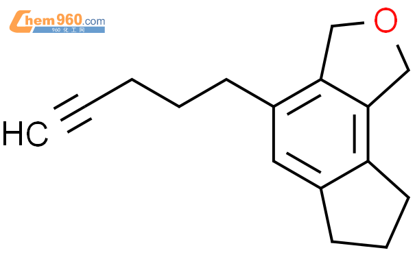 868161-79-9_1H-INDENO[4,5-C]FURAN, 3,6,7,8-TETRAHYDRO-4-(4-PENTYNYL ...