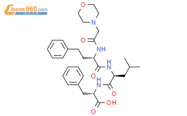 (S)-2-((S)-4-甲基-2-((S)-2-(2-吗啉代乙酰胺基)-4-苯基丁酰胺基)戊酰氨基)-3-苯基丙酸