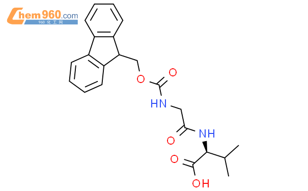 N-[9H-芴-9-基甲氧羰基]甘氨酰-L-缬氨酸