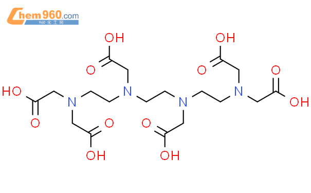 三乙烯四胺六乙酸结构式图片|869-52-3结构式图片