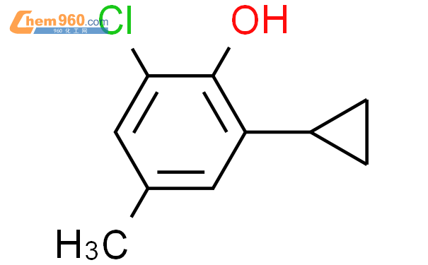 Phenol Chloro Cyclopropyl Methyl Mol