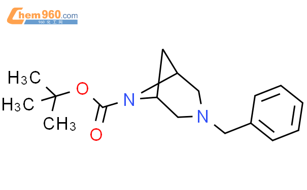 3-苄基-3,6-二氮杂双环[3.1.1]庚烷-6-羧酸叔丁酯结构式图片|869494-15-5结构式图片