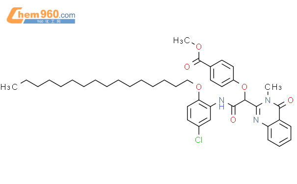 870127 61 0 Benzoic Acid 4 2 5 Chloro 2 Hexadecyloxy Phenyl Amino 1 3 4 Dihydro 3 Methyl 4