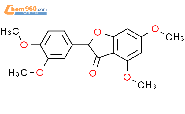 870479-37-1_3(2H)-Benzofuranone, 2-(3,4-dimethoxyphenyl)-4,6-dimethoxy ...