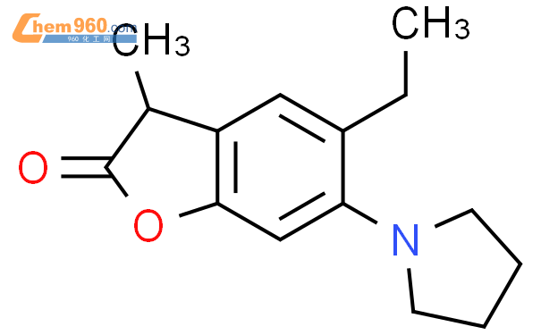 87203-17-6_2(3H)-Benzofuranone, 5-ethyl-3-methyl-6-(1-pyrrolidinyl)-CAS ...