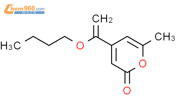 4-(1-丁氧基乙烯基)-6-甲基吡喃-2-酮