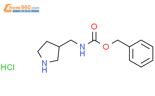 Carbamic acid, [(3R)-3-pyrrolidinylmethyl]-, phenylmethyl ester,monohydrochloride