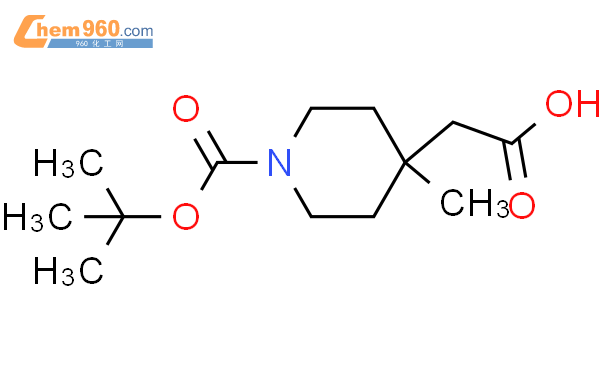 2-(1-(叔丁氧羰基)-4-甲基哌啶-4-基)乙酸