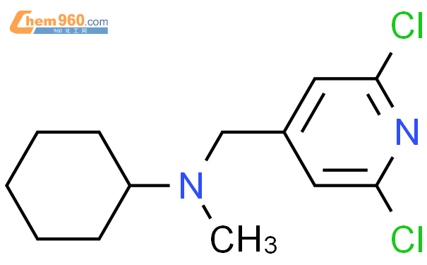 873928 53 14 Pyridinemethanamine 26 Dichloro N Cyclohexyl N Methyl