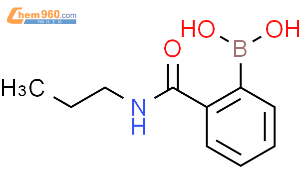 874459-87-7,Boronic Acid, B-[2-[(propylamino)carbonyl]phenyl]-化学式、结构式 ...